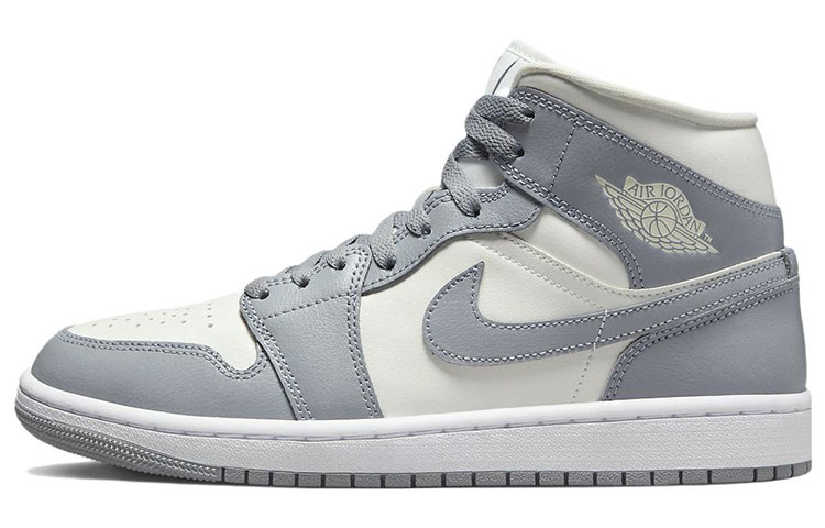 [Custom Shoes] (W) Jordan 1 Mid 'Grey White Fantasy Fox' 圖 7