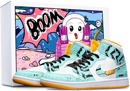 (W) Zapatillas Air Jordan 1 Mid 'Gundam Cyberpunk Verde Blanco' BQ6472-117(TeamT-战损III绿白S-BOX) Buy (W) Zapatillas Air Jordan 1 Mid 'Gundam Cyberpunk Verde Blanco' BQ6472-117(TeamT-战损III绿白S-BOX)