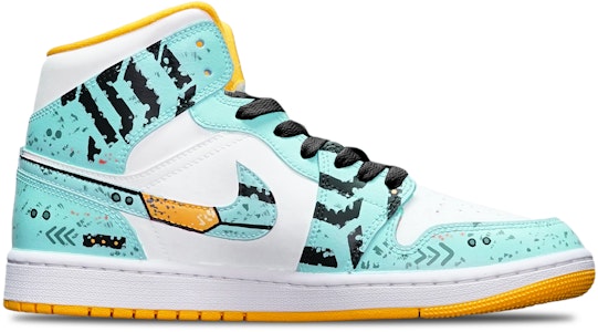 (W) Zapatillas Air Jordan 1 Mid 'Gundam Cyberpunk Verde Blanco' BQ6472-117(TeamT-战损III绿白S-BOX) Lookbook (W) Zapatillas Air Jordan 1 Mid 'Gundam Cyberpunk Verde Blanco' BQ6472-117(TeamT-战损III绿白S-BOX)