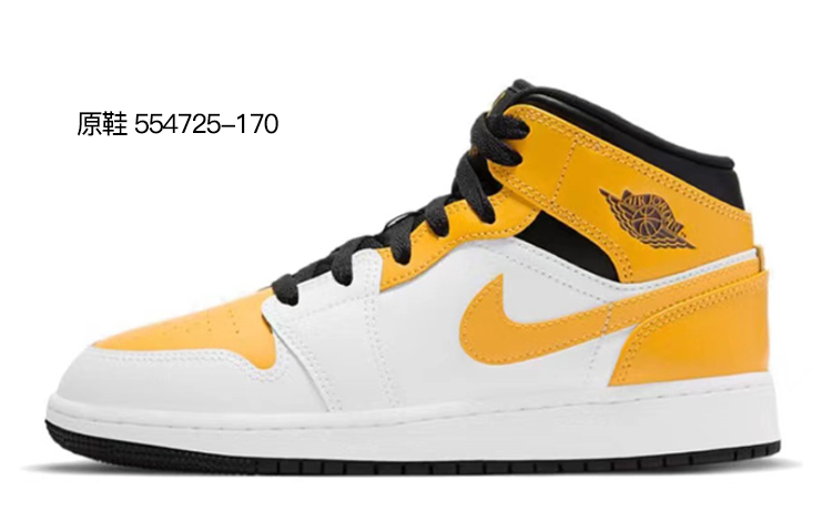 Sizing (W) [カスタムシューズ] （婦人用）エアジョーダン1ミッド「ハロウィンゴーストカスタム」 554725-170(TeamR-女款万圣节喷绘手绘黑白灰)