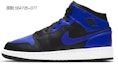 Cheap 【訂製球鞋】Jordan Air Jordan 1 Mid 合成革人造革 幽靈萬聖節 噴繪手繪 秋季主題訂製 減震支撐 中幫 復古籃球鞋 女款 黑白灰
