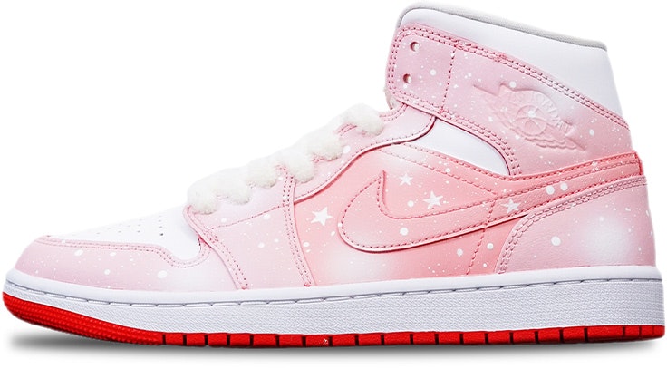 custom-shoes-women-air-jordan-1-mid-havana-red-snowfall-christmas