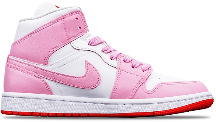 (W) カスタムAJ1ミッド "ハバナレッドアイス" BQ6472-116(TeamT-冰淇淋粉白S-BOX) Order (W) カスタムAJ1ミッド "ハバナレッドアイス" BQ6472-116(TeamT-冰淇淋粉白S-BOX)