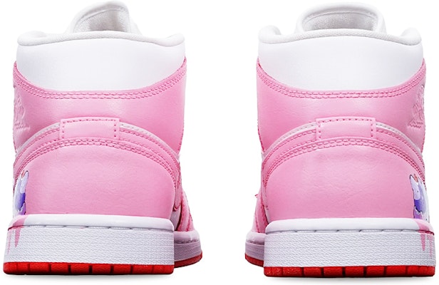 (W) カスタムAJ1ミッド "ハバナレッドアイス" BQ6472-116(TeamT-冰淇淋粉白S-BOX) Shop (W) カスタムAJ1ミッド "ハバナレッドアイス" BQ6472-116(TeamT-冰淇淋粉白S-BOX)