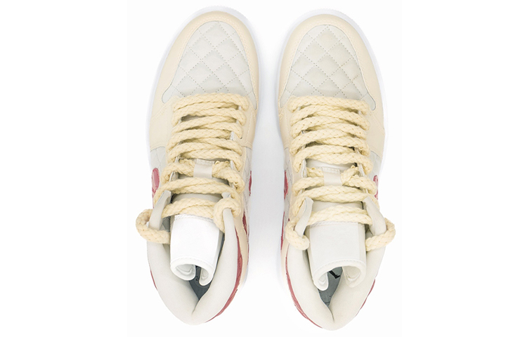 Shop (W) [Kasut Custom] Air Jordan 1 Mid 'Ichiraku Ramen Rekaan Tersendiri' DB6078-100(TeamR-女款一乐拉面)