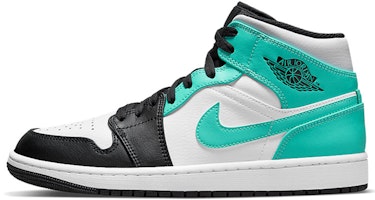【定制球鞋】Jordan Air Jordan 1 Mid "Island Green" 心形雪花 情人節主題 中幫 復古籃球鞋 女款 黑白 Details for 【定制球鞋】Jordan Air Jordan 1 Mid "Island Green" 心形雪花 情人節主題 中幫 復古籃球鞋 女款 黑白