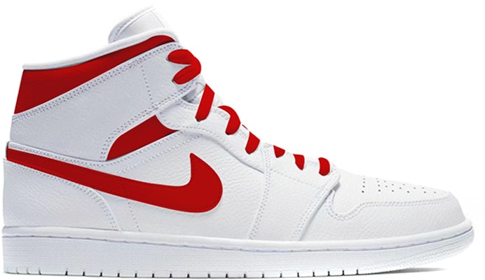 (W) Zapatillas personalizadas Air Jordan 1 Mid 'Pez Saltando el Dragón' 554725-129(Team-E--女款剪纸白红) Order (W) Zapatillas personalizadas Air Jordan 1 Mid 'Pez Saltando el Dragón' 554725-129(Team-E--女款剪纸白红)