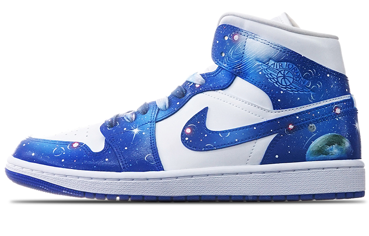 [Custom Shoes] (W) Jordan 1 Mid 'Kentucky Meta Universe' 圖 2