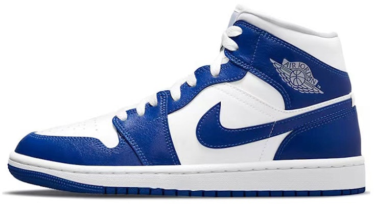 (W) 【定制鞋】Air Jordan 1 Mid “肯塔基冷冻” BQ6472-104(TeamT-圣诞主题白蓝S-BOX) Details for (W) 【定制鞋】Air Jordan 1 Mid “肯塔基冷冻” BQ6472-104(TeamT-圣诞主题白蓝S-BOX)