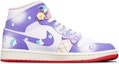 Order (W) 에어 조던 1 미드 '라벤더 아이스크림' (커스텀) BQ6472-186(TeamT-冰淇淋蓝紫白S-BOX)