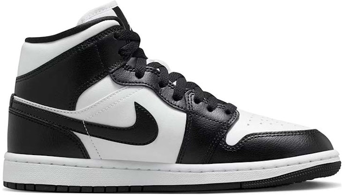 【訂製球鞋】 Jordan Air Jordan 1 熊貓 慵懶大熊貓 黑白熊貓 中幫 復古籃球鞋 女款 黑白色 Order 【訂製球鞋】 Jordan Air Jordan 1 熊貓 慵懶大熊貓 黑白熊貓 中幫 復古籃球鞋 女款 黑白色