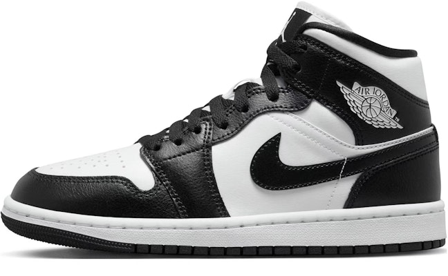 【訂製球鞋】 Jordan Air Jordan 1 熊貓 慵懶大熊貓 黑白熊貓 中幫 復古籃球鞋 女款 黑白色 Details for 【訂製球鞋】 Jordan Air Jordan 1 熊貓 慵懶大熊貓 黑白熊貓 中幫 復古籃球鞋 女款 黑白色