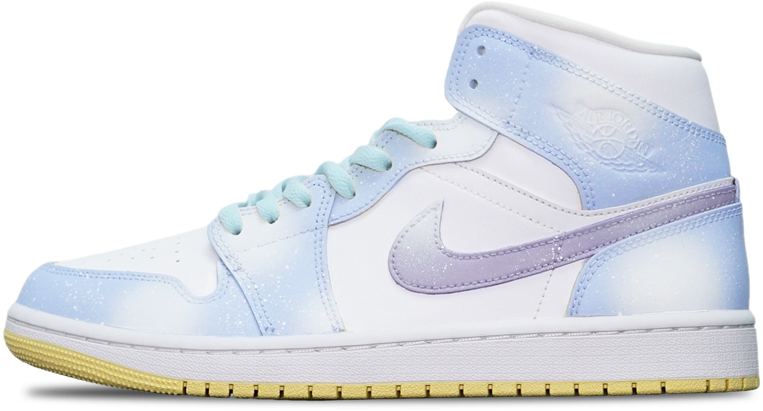 custom-shoes-women-air-jordan-1-mid-lemon-wash-lavender