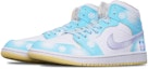 Lookbook (W) 【定制鞋款】Air Jordan 1 Mid '柠檬洗多巴胺雪花' BQ6472-701(TeamT-雪花星星小熊S-BOX)