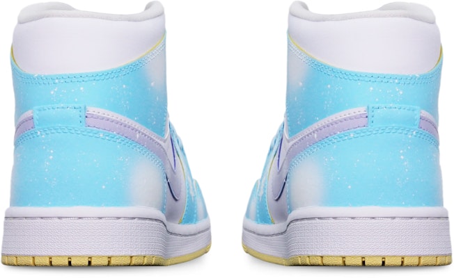 (W) 【定制鞋款】Air Jordan 1 Mid '柠檬洗多巴胺雪花' BQ6472-701(TeamT-雪花星星小熊S-BOX) Shop (W) 【定制鞋款】Air Jordan 1 Mid '柠檬洗多巴胺雪花' BQ6472-701(TeamT-雪花星星小熊S-BOX)