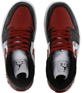 (W) カスタムAJ1ミッド「ラッキーラビット - 黒白赤」 BQ6472-079(Team10-卯兔迎春QD) Shop (W) カスタムAJ1ミッド「ラッキーラビット - 黒白赤」 BQ6472-079(Team10-卯兔迎春QD)