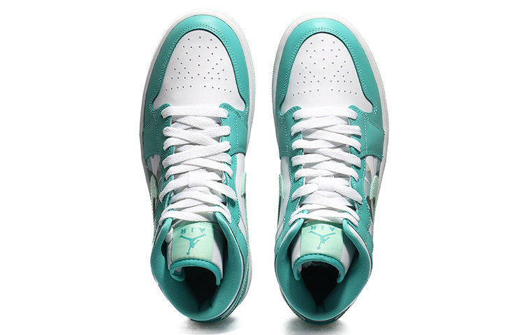 Shop (W) [定制鞋款] Air Jordan 1 Mid '海洋绿' DV2229-300(Team10-一叶知秋女薄荷绿QD)