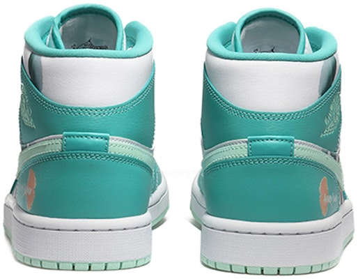 (W) 【カスタムシューズ】 (女性用) エアジョーダン 1 ミッド「マリングリーン」 DV2229-300(Team10-一叶知秋女薄荷绿QD) Purchase (W) 【カスタムシューズ】 (女性用) エアジョーダン 1 ミッド「マリングリーン」 DV2229-300(Team10-一叶知秋女薄荷绿QD)