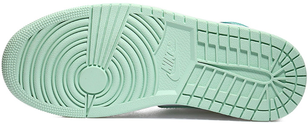 (W) 【カスタムシューズ】 (女性用) エアジョーダン 1 ミッド「マリングリーン」 DV2229-300(Team10-一叶知秋女薄荷绿QD) Details for (W) 【カスタムシューズ】 (女性用) エアジョーダン 1 ミッド「マリングリーン」 DV2229-300(Team10-一叶知秋女薄荷绿QD)