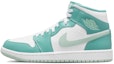Sizing (W) 【カスタムシューズ】 (女性用) エアジョーダン 1 ミッド「マリングリーン」 DV2229-300(Team10-一叶知秋女薄荷绿QD)