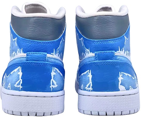 (W) 定制鞋款 Air Jordan 1 Mid '融化冰川' 554725-130(TeamD-女款冰川融化) Purchase (W) 定制鞋款 Air Jordan 1 Mid '融化冰川' 554725-130(TeamD-女款冰川融化)