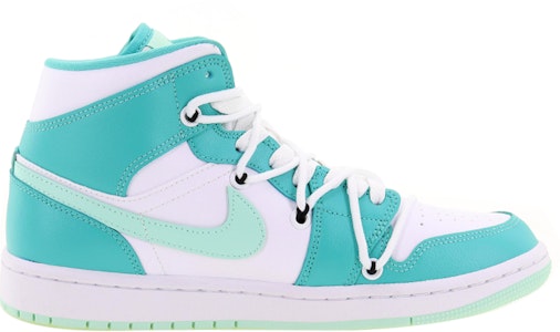 【定製球鞋】Jordan Air Jordan 1 Mid 水墨魂兔 中幫 復古籃球鞋 女款 薄荷綠 Order 【定製球鞋】Jordan Air Jordan 1 Mid 水墨魂兔 中幫 復古籃球鞋 女款 薄荷綠