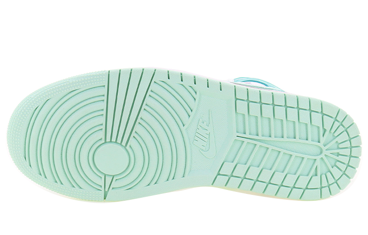 Details for (W) [Sepatu Eksklusif] Air Jordan 1 Mid 'Mint Soul Rabbit' DV2229-300(Team10-水墨魂兔)