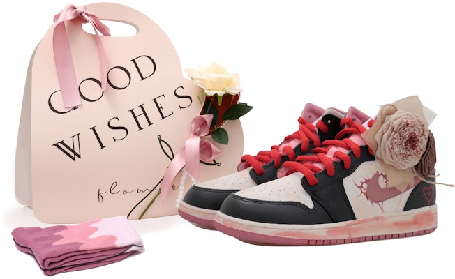 (W) Zapatillas Personalizadas Air Jordan 1 Mid "OKHR Rosa Gótica" DQ8423-616-485017 Buy (W) Zapatillas Personalizadas Air Jordan 1 Mid "OKHR Rosa Gótica" DQ8423-616-485017