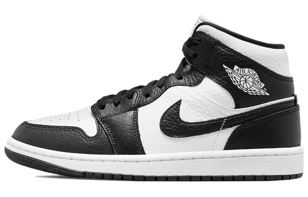 Sizing (W) [定制鞋款] Air Jordan 1 Mid '熊猫' DR0501-101(Team10-恶霸-P）