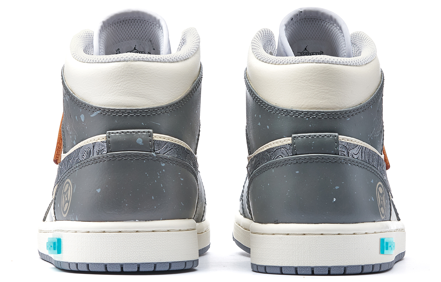 Shop (W) 에어 조던 1 미드 '팬더 래빗' (회/흰) BQ6472-115(TeamH-女款玲灵福到S-BOX)