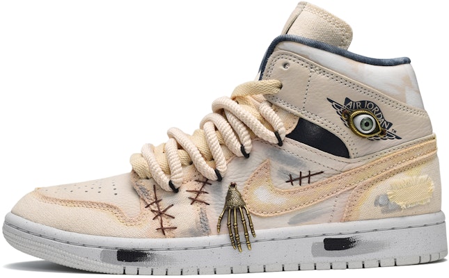 (W) Jordan 1 Mid "Faraón" Negro/Blanco/Marrón DM9126-104(TeamE-女款埃及法老黑白棕) Buy (W) Jordan 1 Mid "Faraón" Negro/Blanco/Marrón DM9126-104(TeamE-女款埃及法老黑白棕)