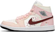 Buy (W) 【定制鞋款】Air Jordan 1 Mid 粉白兔子套装 BQ6472-121(TeamA-AJM兔宝宝S-BOX)