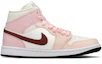 Order (W) 【定制鞋款】Air Jordan 1 Mid 粉白兔子套装 BQ6472-121(TeamA-AJM兔宝宝S-BOX)