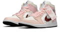 Lookbook (W) 【定制鞋款】Air Jordan 1 Mid 粉白兔子套装 BQ6472-121(TeamA-AJM兔宝宝S-BOX)