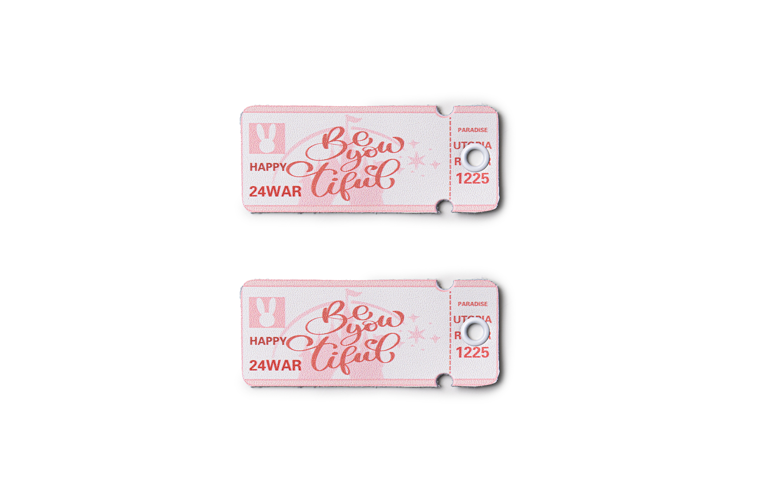 Sizing (W) [カスタムシューズ] (女性用) エアジョーダン1ミッド 'ピンクホワイトバニーパック' BQ6472-121(TeamA-AJM兔宝宝S-BOX)