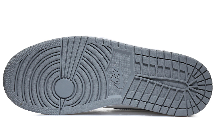 Details for (W) [Sepatu Custom] Air Jordan 1 Mid 'Pixel Heart Abu-Putih' BQ6472-115(Team10-像素爱心-QD)