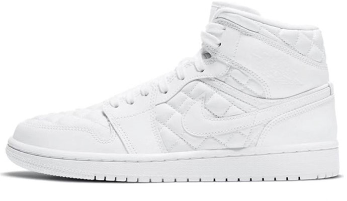 (W) 에어 조던 1 미드 '화이트 플래드' 커스텀 DB6078-100(TeamB-格纹小香风S-BOX) Sizing (W) 에어 조던 1 미드 '화이트 플래드' 커스텀 DB6078-100(TeamB-格纹小香风S-BOX)