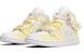 (W) 에어 조던 1 미드 '퀼티드 화이트 여신' (59 characters) DB6078-100(TeamE-女款小香风白黄)