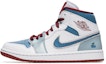 Buy (W) 에어 조던 1 미드 '역시카고 블루베리' (커스텀) BQ6472-161(Team22-女款蓝莓白蓝A-BOX)