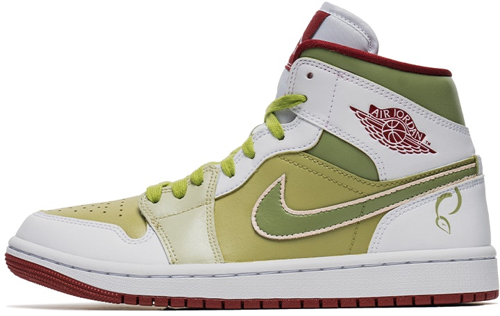 custom-shoes-women-air-jordan-1-mid-reverse-chicago-matcha