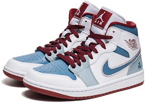 (W) 에어 조던 1 미드 '역시카고 블루베리' (커스텀) BQ6472-161(Team22-女款蓝莓白蓝A-BOX) Lookbook (W) 에어 조던 1 미드 '역시카고 블루베리' (커스텀) BQ6472-161(Team22-女款蓝莓白蓝A-BOX)