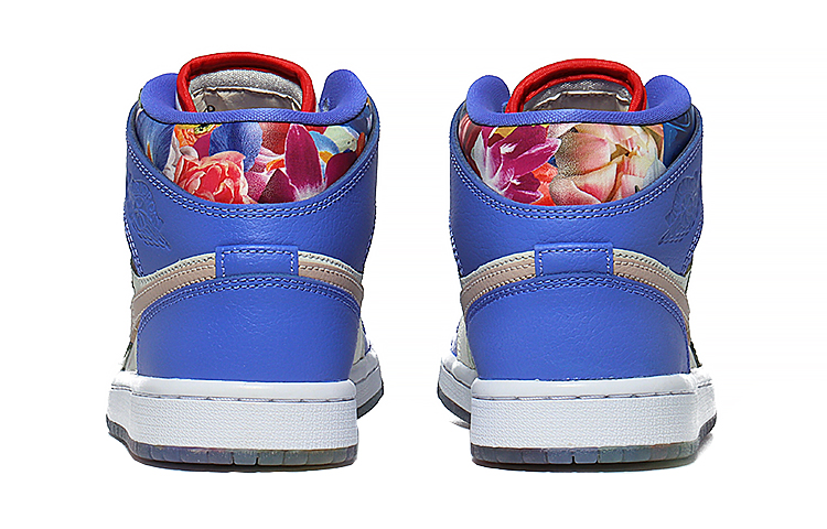 Purchase (W) [Kasut Custom] Air Jordan 1 Mid 'Romantik Bunga' FD4331-121(Team10-浪漫花卉)