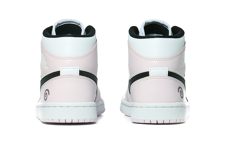 Purchase (W) [Kasut Kustom]  Air Jordan 1 Mid 'Running Panda Merah Jambu Mawar' BQ6472-500(Team10-奔跑熊猫）