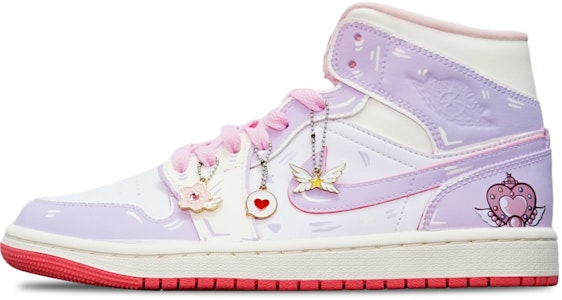 (W) 세일러문 러브 윙스 에어 조던 1 미드 (커스텀) BQ6472-186(TeamT-光变粉心翅膀S-BOX) Buy (W) 세일러문 러브 윙스 에어 조던 1 미드 (커스텀) BQ6472-186(TeamT-光变粉心翅膀S-BOX)