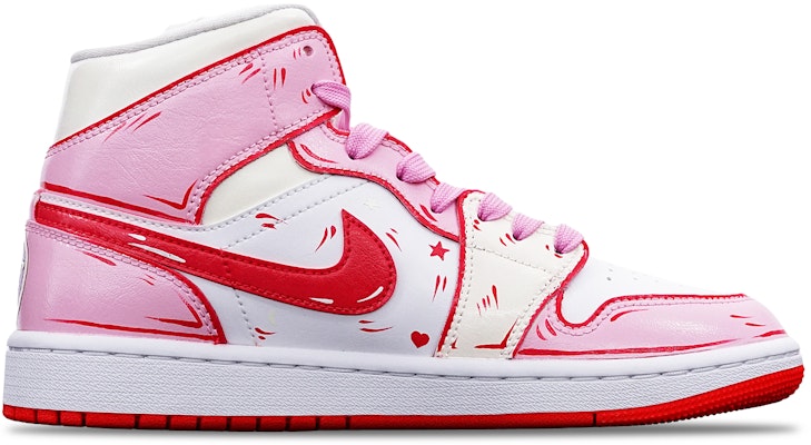 (W) 에어 조던 1 미드 '세일러문 하바나 레드' (커스텀) BQ6472-116(TeamT-美少女战士S-BOX) Order (W) 에어 조던 1 미드 '세일러문 하바나 레드' (커스텀) BQ6472-116(TeamT-美少女战士S-BOX)