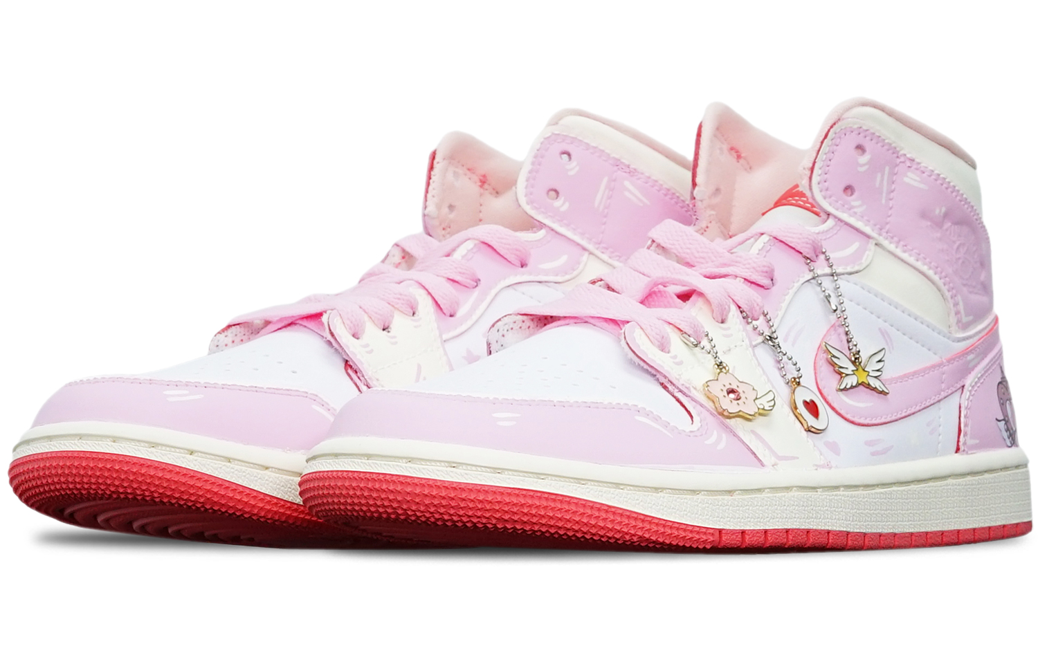 [Custom Shoes] (W) Jordan 1 Mid 'Sailor Moon Love Wings' 圖 4