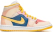 Order 【定制球鞋】 Jordan Air Jordan 1 Mid 野鶴製造 魔卡少女櫻 撞色設計 中幫 復古籃球鞋 女款 漸變粉