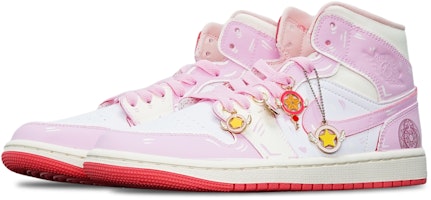 【定制球鞋】 Jordan Air Jordan 1 光變溫變 百變小櫻 二次元 魔法陣 中幫 復古籃球鞋 女款 米粉 Shop 【定制球鞋】 Jordan Air Jordan 1 光變溫變 百變小櫻 二次元 魔法陣 中幫 復古籃球鞋 女款 米粉