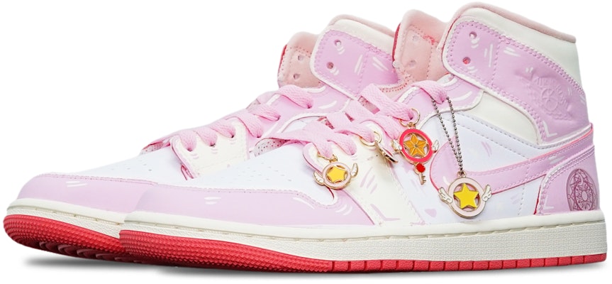 (W) 에어 조던 1 미드 '벚꽃 마법진' (커스텀 슈즈) BQ6472-186(TeamT-光变小樱A型S-BOX) Shop (W) 에어 조던 1 미드 '벚꽃 마법진' (커스텀 슈즈) BQ6472-186(TeamT-光变小樱A型S-BOX)