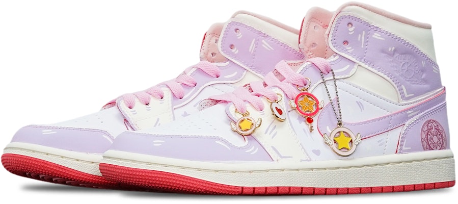 (W) 에어 조던 1 미드 '벚꽃 마법진' (커스텀 슈즈) BQ6472-186(TeamT-光变小樱A型S-BOX) Purchase (W) 에어 조던 1 미드 '벚꽃 마법진' (커스텀 슈즈) BQ6472-186(TeamT-光变小樱A型S-BOX)